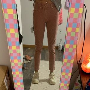 Pink Corduroy Pants